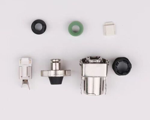 IP67 Zinc Alloy Servo Motor Connector 1000V Servo Connector for Industrial Automation