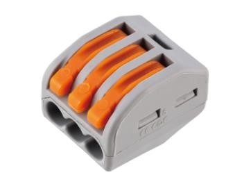 222-412 Type Push In Led Light  Cable Wire Connectors 400V 20A 2P 3P 5P