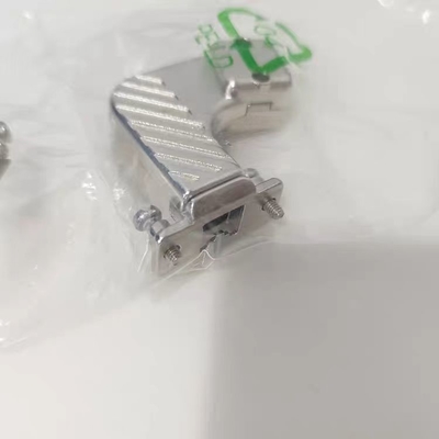 Silver Color 100V Servo Motor Cable Connectors 2 Pin