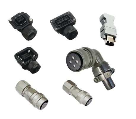 1394-10P Servo motor cable connector SM-10P connector motor side  CN2encode  10pin connector
