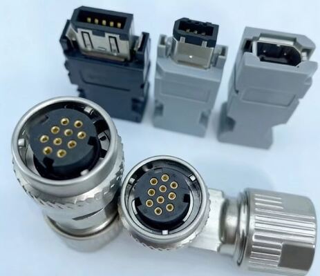 Yaskawa Delta servo drive connector SM-6P, encoder plug CM10-SP10-M 1394-10P