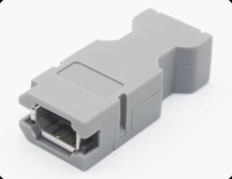 1000V Voltage Rating Servo Motor Connector with Silver/Gold Plated Pins and Panel/Cable Mount Options for Industrial Automation