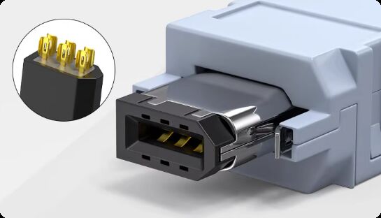1394 Encoder Plug SM-6P Connector Compatible with Yaskawa Panasonic Delta Servo Drives with Silver/Gold Plating and Panel/Cable Mount Options