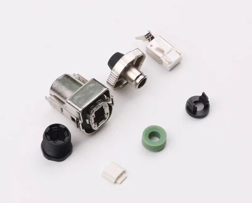 IP67 Zinc Alloy Servo Motor Connector 1000V Servo Connector for Industrial Automation