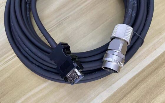 Mitsubishi J3/J4/JE Compatible Servo Motor Connector Servo Encoder Cable with 8pin 4PIN 6PIN 12PIN 17PIN Contacts for -40℃ To +105℃ Industrial Automation